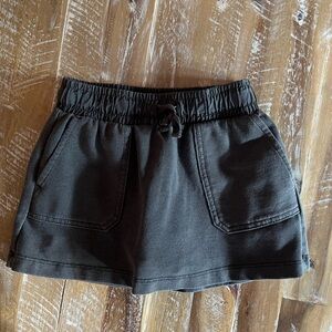Charcoal gray skorts size 6-7